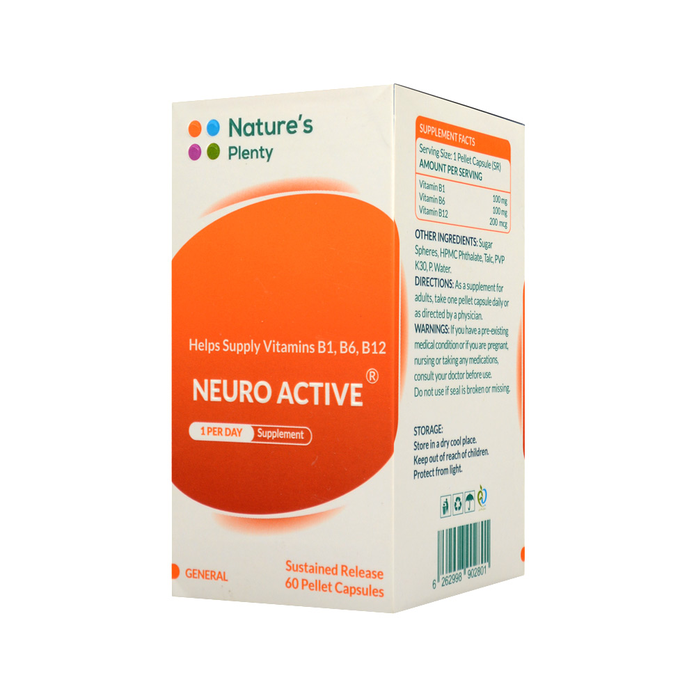 natures-plenty-neuro-active-60-caps-1.jpg کپسول نرو اکتیو نیچرز پلنتی 60 عددی - Image 1